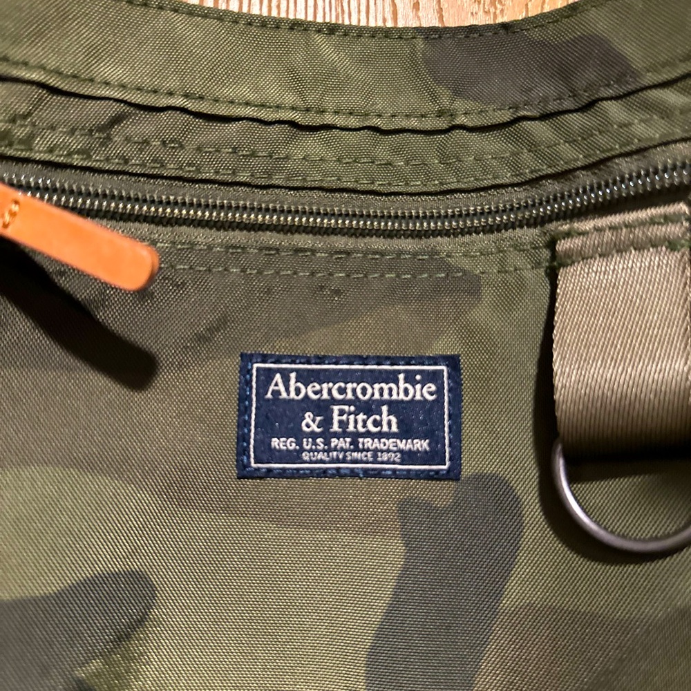 Abercrombie and Fitch Camouflage Tote Bag
